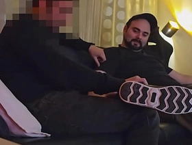 Straight Married Neighbor Comes Over for the 3rd time
