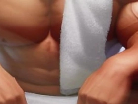STEP GAY DAD -STEAMY SITUATIONS - BULGING BICEPS & FUNKY FEET