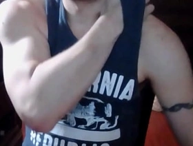 stroking after run