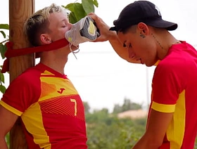 First time with my kinky soccer pal!