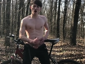 Naughty Teen With Big Dick Tries Not To Get Caught Masturbating   Perfect Dick Size   Uncut   Fit