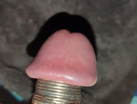 Ifoslave playing with my cock rings again