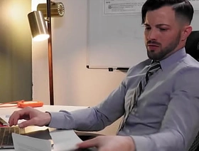 Fake masseur fucks office clerk bareback