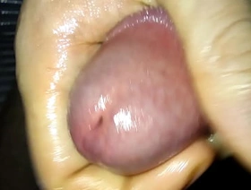 Come relax with the sound of my oiled uncut cock and my moanings