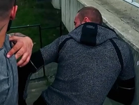 Jerome & Marty Take Their Time To Pleasure Each Other Next To A Public Road - Reality Dudes