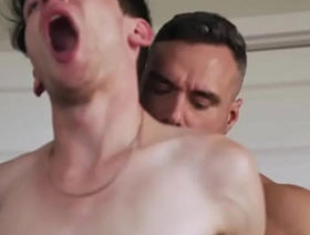 Horny Stepson Craving Some Dick for His Ass and Stepdaddy Is There to Fulfill
