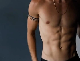 Gorgeous Blond Jock Ben Masters Teases Himself Solo
