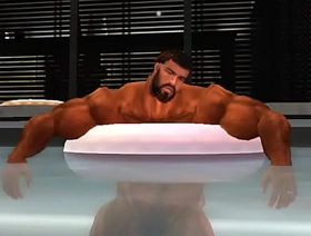 cam heyward naked in pool