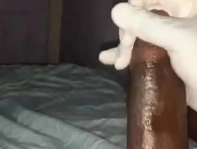 Tysonsbigblackcock - Wet gloved hand STROKING FAT BBC! #30- VID-20231122-WA0005-1 - Jan 19, 2024