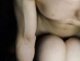 Beauty fucked deep and hard in the ass doggy style!
