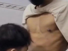 2 Daddy licks and fingers his stepson hole tight asian