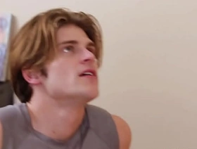 Straight step son tries gay sex with step dad undefined Old & young