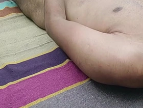 Indian Desi straight Two hands masturbation