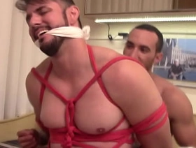 Peter bound and gagged tickled by Victor undefined free