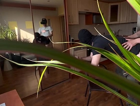 Scoout007 - Bican fucking on the kitchen counter!