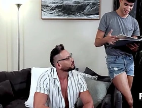 Twink Chances Upon Stepdad's Nude Modelling Pictures - Rob Quin, Miguel Reyes