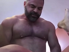 old man barebacks his new lover after getting blowjob