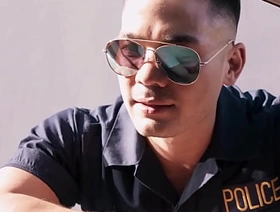 Officer Colton Reece Brings Twink Harrison Todd Back To The Police Station & Gives Him The Fuck Of His Life - MEN