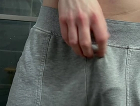 Stroking before shower sneak peek