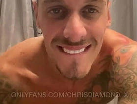 Jerking off my huge cock POV
