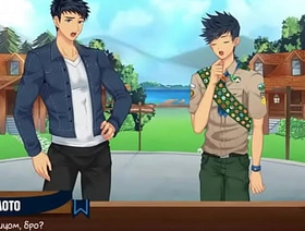 Game: Friends Camp, episode 37 - A camera was delivered to us (Russian voiceover)