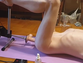 Gay anal stretch machine