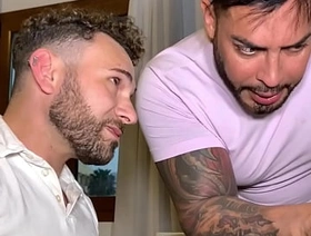 I give a class to this naughty student LATINO BBC BIG MUSCLE TEACHER ROUGH SEX GAY - VIKTOR ROM -